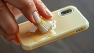 Jak wyczyścić silikonowe etui